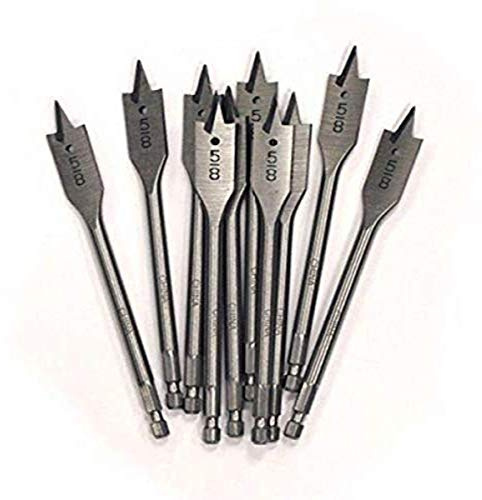 Mk Morse WSB625 Spade Drill Bit 5/8 - 10 Pack, multi, one size