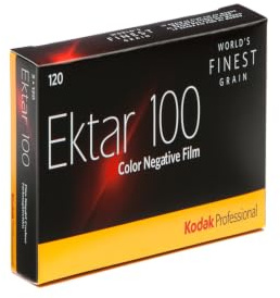 Kodak 8314098 Professional Ektar 100-120 Farbnegativ-Filme 5er Pack