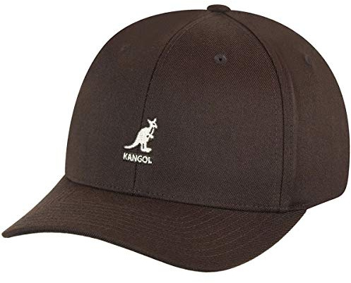Kangol Wool Flexfit Cap Baseballcap Basecap Fullcap Wollcap Fitted Hinten geschlossen