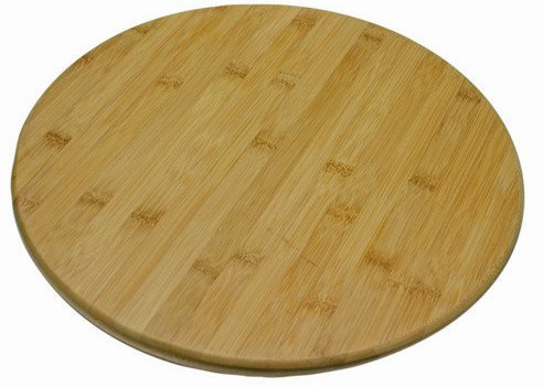 Drehbares Tablett aus Bambus 35 cm, rund