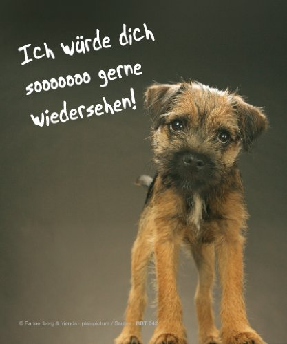 Rannenberg und Friends Brillenputztuch Ich würde Dich so gerne wiedersehen