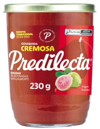 Predilecta - Dulce de Guayaba Cremoso - Ideal para Untar- Producto de Brasil- 230 Gramos