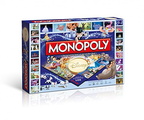Monopoly Disney Classic's - Erlebt spielerisch den Zauber der Disney-Filme! | Gesellschaftsspiel | Familienspiel | Brettspielklassiker |