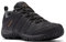 Columbia Woodburn II WP wasserdichte Wanderschuhe für Herren, Schwarz (Black x Caramel), 44 EU