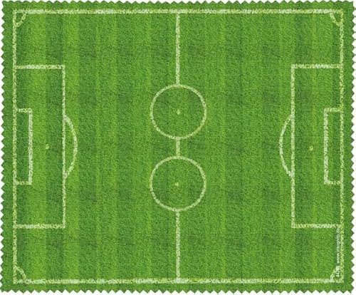 Inkognito Brillenputztuch Brillentuch - Motiv: Fußball neu, Anlass:, Künstler/Verlag Martin Scheffler, Art-Nr.: 44263