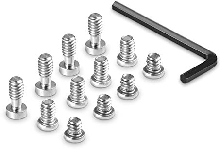 SMALLRIG 1/4 Screws for DSLR Camera Cage or Additional Accessories (12 pcs) - 1713