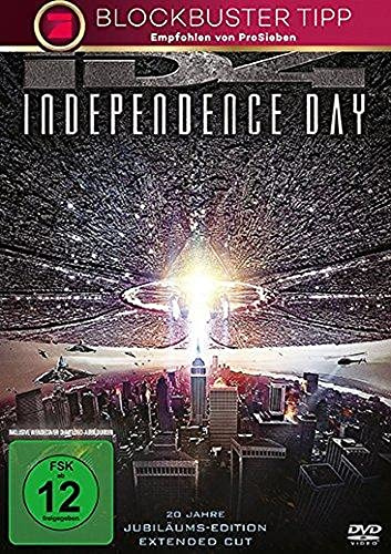 Independence Day, Jubiläums-Edition, Extendet Cut,1 DVD: Für Hörgeschädigte geeignet.USA