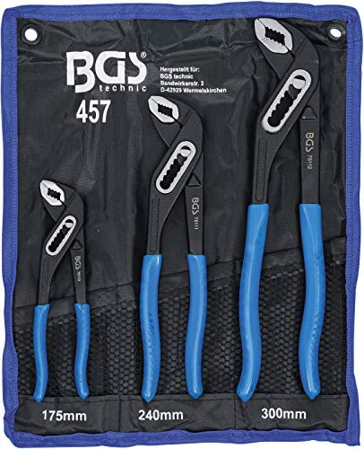 BGS 457 | Water Pump Pliers Set | 3 pcs.