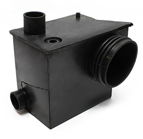 Wiltec Sammelbehälter für 3/1 Kleinhebeanlage 600 W, Ersatzteil 250 x 140 x 230 mm aus Naturkautschuk und Gummi, Ersatz für Abwasserhebeanlage