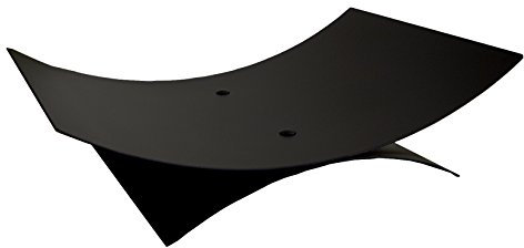 Imex El Zorro 10154 - Leñero Ovalado (56 x 40 x 14 cm) Color Negro
