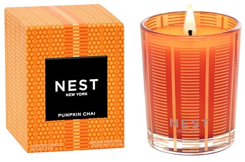 Nest Duftkerze: Votive, Kürbis Chai Duft, 2 oz, 20 Stunden Brenndauer
