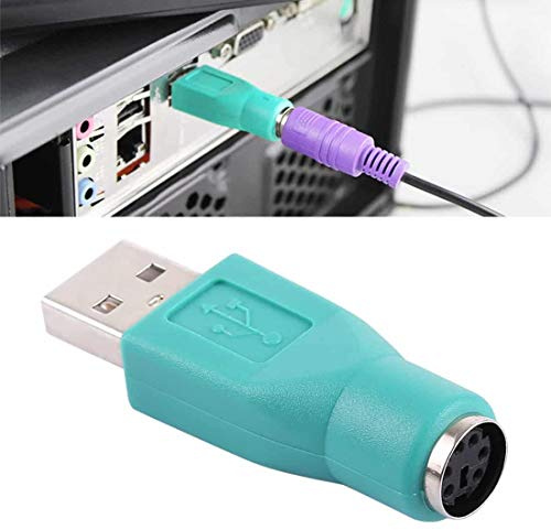 High-Tech Place Adaptateur USB A Plug vers Mini DIN6 Femelle (PS/2 vers USB)