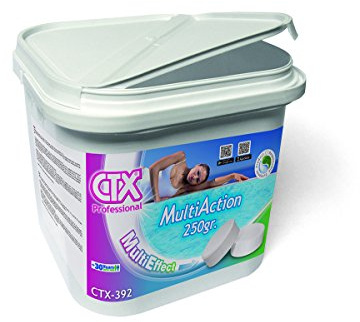 CTX-392 - Tavolette disinfettanti ad azione multipla, per la tua piscina, confezione da 5 kg