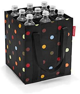 reisenthel bottlebag dots - 9 Fächer, einfaches Recycling der Flaschen, Tragegurte