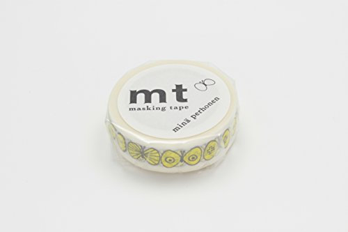 Mt Washi Masking Tapes MT Mina Perhonen - Choucho Yellow by Mt Masking Tape