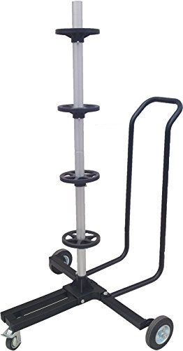 HP Autozubehör 82117 Reifenwagen mit Feststellbremse