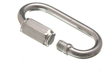 Quick-Link -Kette Reparatur Schäkel 3Mm 1/8 ??BZP Stahl verzinkt ( Packung mit 40)