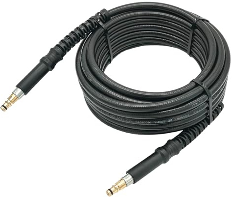 M&M Smartek Hochdruckschlauch 8m für Kärcher K2-K7, Quick Connect | Messing-Schnellanschlüsse ermöglichen den werkzeuglosen Wechsel; der Schlauch ist für bis zu 160 bar und 40 °C ausgelegt.