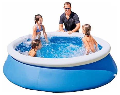 Bestway Quick Up Octagonal Family Pool - 8ft - Blue