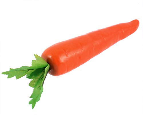 sourcing map Dekorative unechte Kunstgemüse Dekogemüse Künstliche Karotte Möhre 18cm Länge de