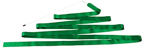 Sport-Tec Gymnastikband Tanzband Turnband Rhythmikband Wirbelband Schwungband mit Stab 6 m