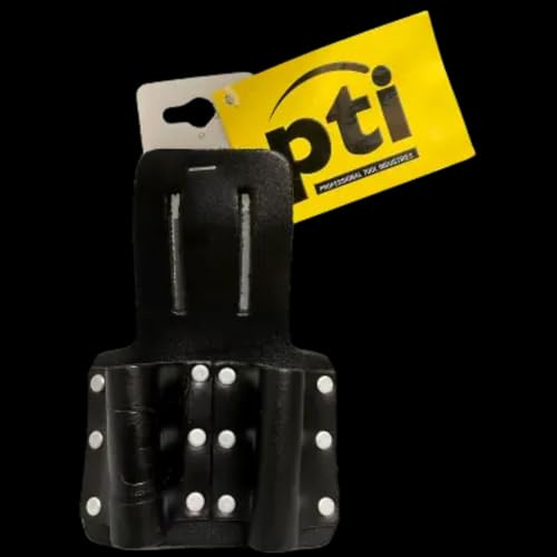 Scaffold Spanner Holder Oil Tan Leather Twin Podger Tool Belt Frog Pouch