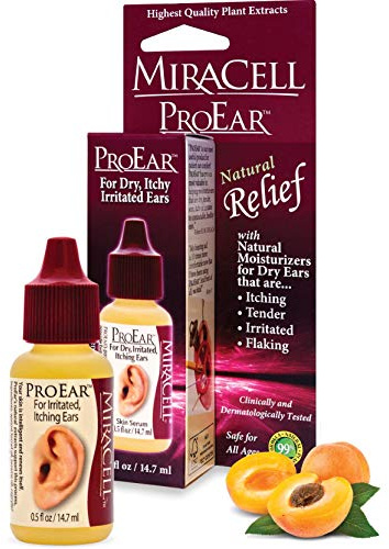 Miracell ProEar, Ear Drops for Itchy Ears, Ear Wax Softener, Clogged Ears, Dry Ears, for Adults Babies. 0.5oz