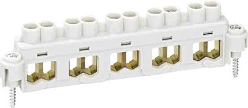 Spelsberg Dreistockklemme 100 KLS-10 - 5-polig, 690 V, weiß, Schraubklemme, Thermoplast