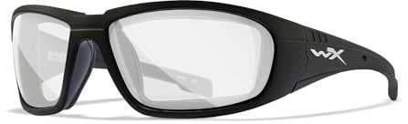 Wiley X │ WX Boss | Sonnenbrille Herren | Sonnenbrille Herren Polarisiert │ Sportbrille Polarisiert | 100% UVA/UVB-Schutz | Ideal bei Outdoor-Aktivitäten | Fahrradbrille Wandern Sport