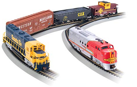 Bachmann Trains - Digital Commander DCC Equipped Ready To Run Electric Train Set - HO Scale