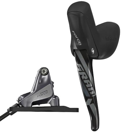 Sram Road Force1 Hydraulische Scheibenbremse (UK-Stil) Hinterradbremse Links, 1800 mm, Wdirect Mount Hardware (Rotor und Halterung separat erhältlich)