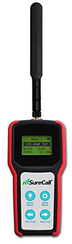 SureCall Five-Band RF Signal Meter for 4G LTE, Cellular, PCS and AWS Cell Phone Signal Booster Installation (SC-METER-01)