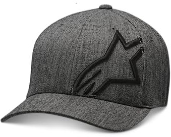 Alpinestars Herren corp shift 2 flexfit Cap Hat/Beanie Corp Shift 2 Flexfit, Grau (Dark Heather Gray/Black ), L/XL