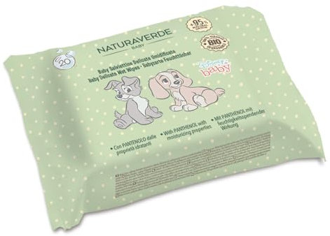 Naturaverde Bio Disney BIO ICEA Eco - 20 Tücher - Bambi