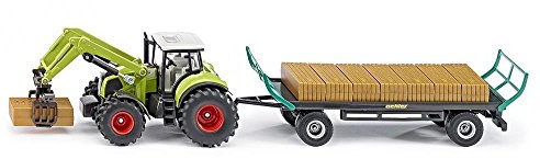 SIKU Tracteur + Pinces + remorque