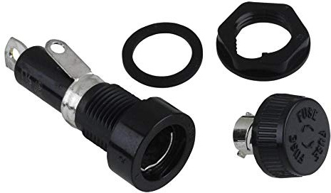 COOPER BUSSMANN BK/HKP-R FUSE HOLDER, 6.3 X 32MM, PANEL MOUNT (1 piece)