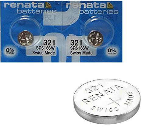 Due pile Renata 321 SR616SW