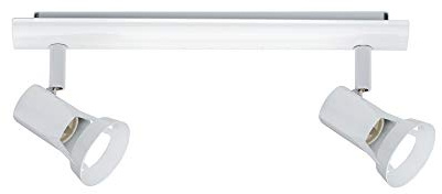 Paulmann 66703 Spot Teja 2 spot da max. 10 Watt bianco spotlight metallo lampada da soffitto GU10