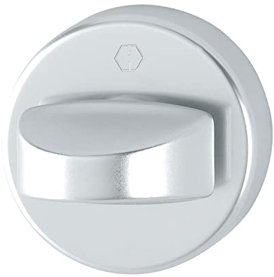 HOPPE 6988513 Drehknopf für Türspalt-Sicherung, 8 X 40, Aluminium