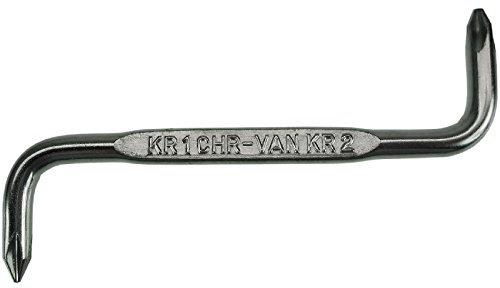 HaWe 608.12 Winkel-Schraubendreher Kreuzschlitz PH1/PH2