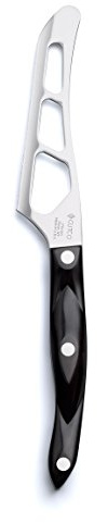 CUTCO Modell 1764 Traditionelles Käsemesser, 14 cm, Mikro-Doppel-D-Schneide (klassischer brauner schwarzer Griff)