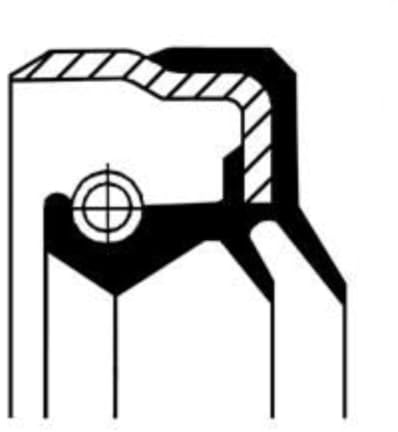 Corteco 01029794B Wellendichtring, Differential vorne | Corteco Simmerring Wellendichtring Differential
