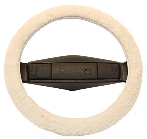 Reissner Lammfelle coprivolante Rivestimento Volante in Pelle di Agnello Bianco