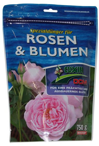 Cuxin Spezialdünger für Rosen und Blumen, 750 g