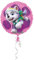 Amscan 3408801 - Globo foil estándar Paw Patrol Skye y Everest, diámetro aprox. 43 cm, globo de helio, cumpleaños