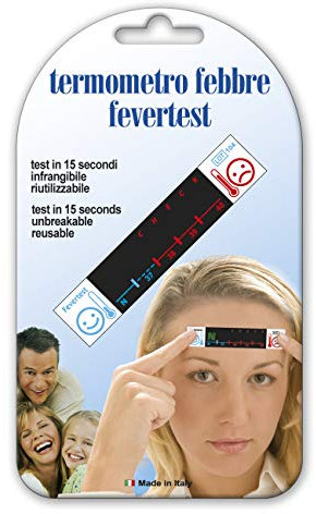 Gima 25593 Fevertest, Blister de 2 thermomètres, Lot de 25