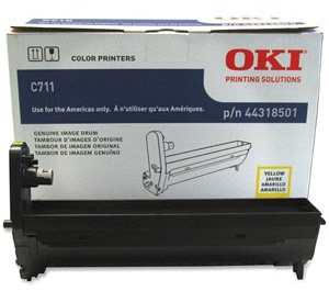 Okidata Yellow Image Drum- C711DN