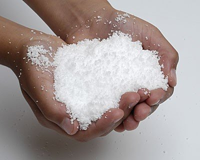 3 X Buste Neve Finta 70 GR. POLISTIROLO 8255