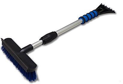 Volkswagen 000096010 Teleskop-Eiskratzer mit Schneebesen, Blau