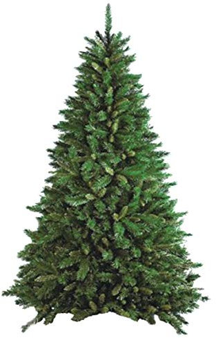 Albero di Natale New Tiffany, altezza 240 cm, spessore extra 1516 rami, effetto reale, 140 x 140 x 240 cm